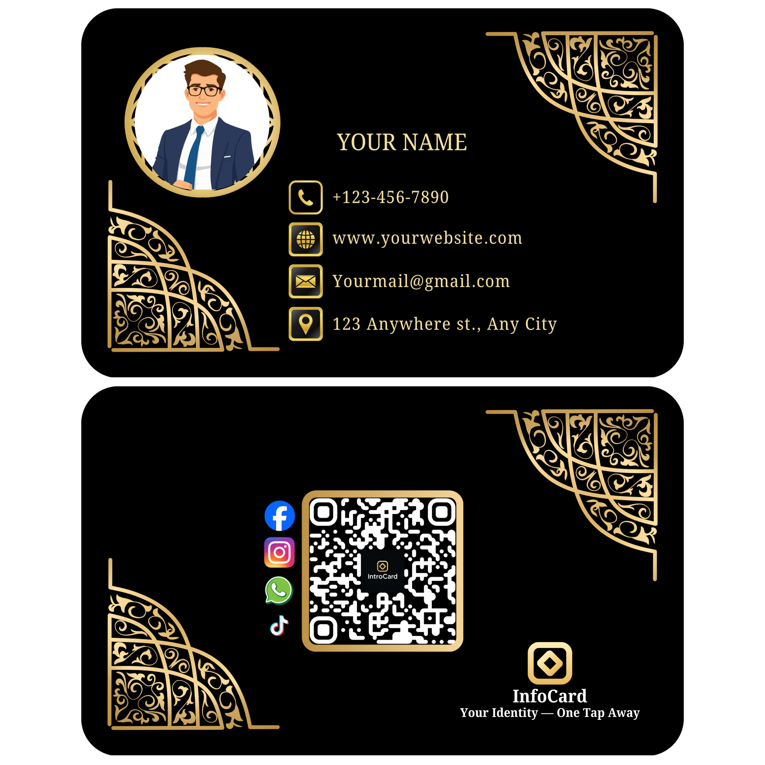Standard NFC Business Card 1