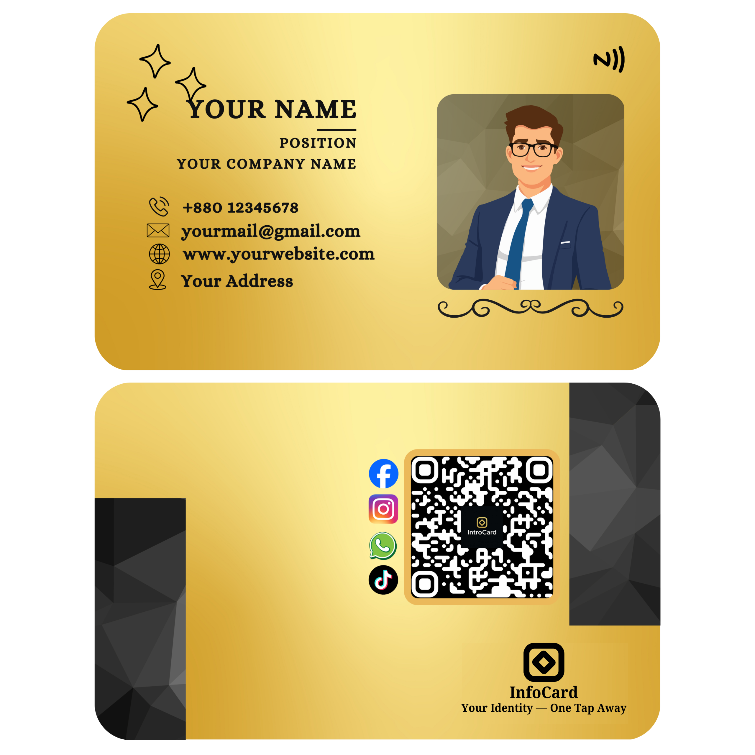 Standard NFC Business Card 7